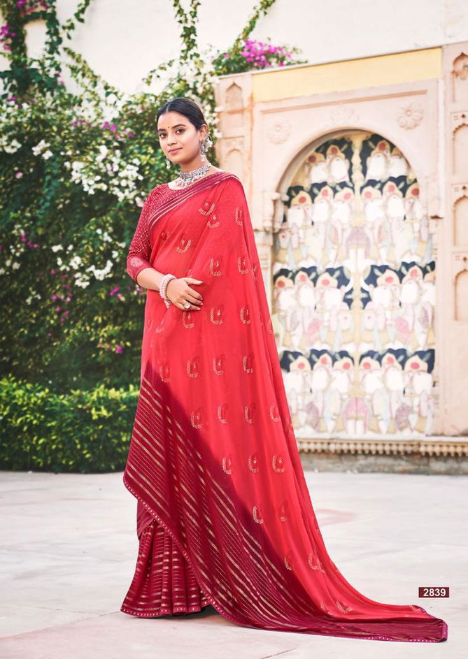 Kashvi Riwaz Regular Wear Printed Wholesale Georgette Sarees Catalog